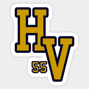 Hill Valley High Scool Sticker